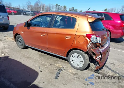 2019 Mitsubishi Mirage Es z USA, uszkodzony, nr VIN ML32A3HJ5KH013953